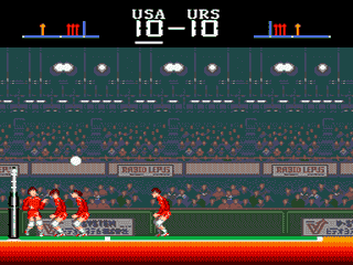 Super Volleyball [US] segaMD 1991 Game Image