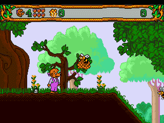 The Berenstain Bears’ Camping Adventure [US] segaMD 1994 Game Image