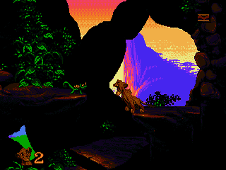 The Lion King [WOR] segaMD 1994 Game Image