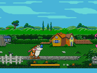 The Ren & Stimpy Show Presents : Stimpy’s Invention [US] segaMD 1993 Game Image