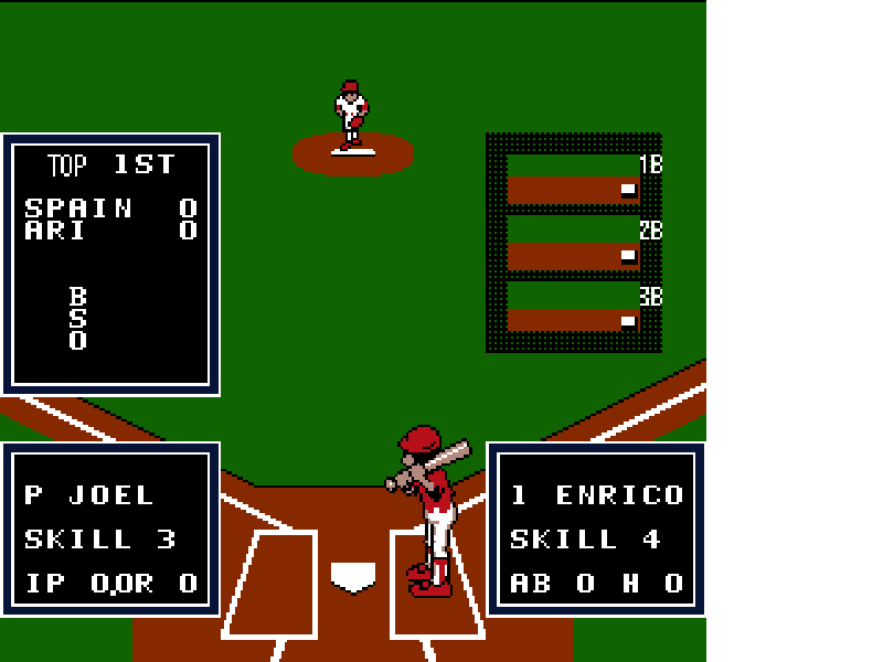 Little League Baseball : Championship Series [US] nes 1990 Game Image