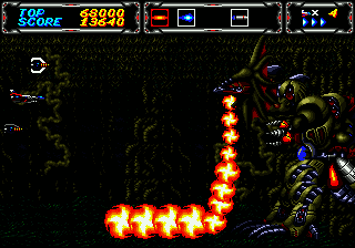 Thunder Force III [US,JP] segaMD 1990 Game Image