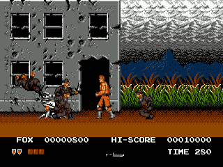 Thunder Fox [US] segaMD 1991 Game Image