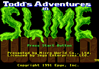 Todd's Adventures in Slime World [US] Thumbnail