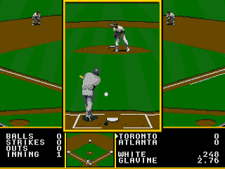 Tony La Russa Baseball [US,AU] segaMD 1993 Game Image