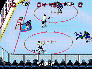 Wayne Gretzky and the NHLPA All-Stars [US,EU] segaMD 1995 Game Image