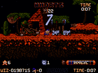 Wiz’n’Liz [US] segaMD 1993 Game Image