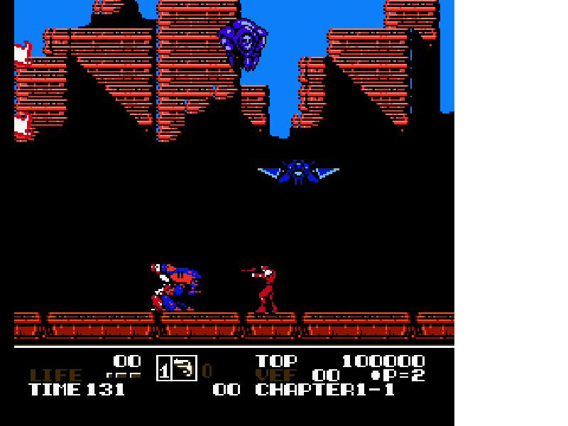 Low G Man : The Low Gravity Man [US] nes 1990 Game Image