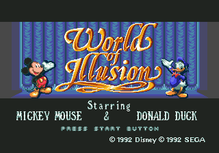 World of Illusion Starring Mickey Mouse and Donald Duck [US,KR](Best) Thumbnail