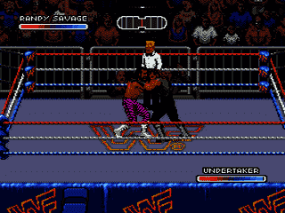 WWF Royal Rumble [WOR] segaMD 1993 Game Image