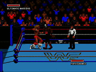 WWF Super WrestleMania [US,EU] segaMD 1992 Game Image