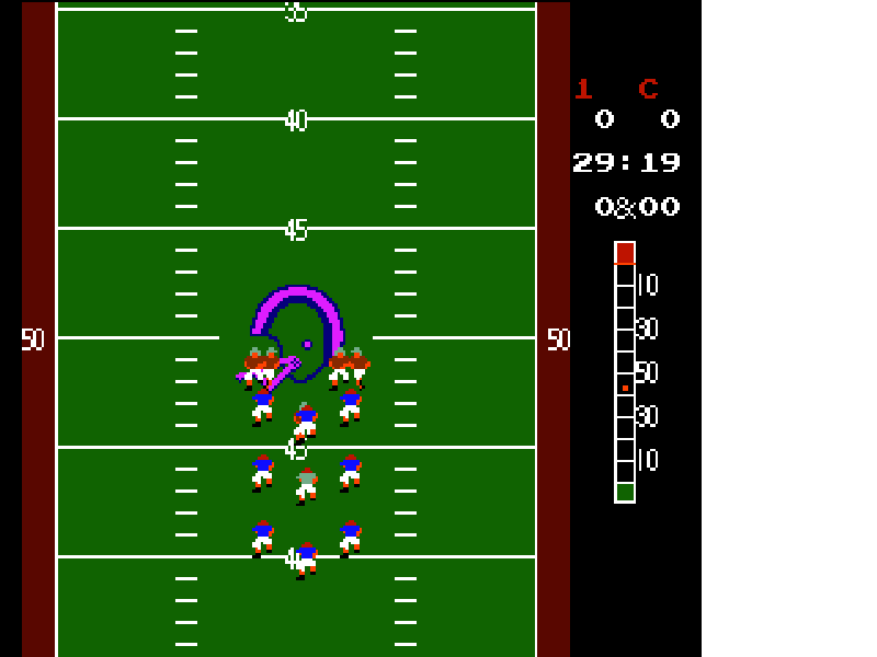 10-Yard Fight [US,EU] nes 1985 Game Image