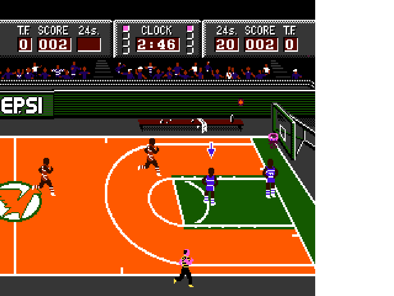 Magic Johnson’s Fast Break [US] nes 1990 Game Image