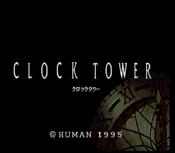 Clock Tower  T+Eng v1.01 AGTP (J) [JP] Thumbnail