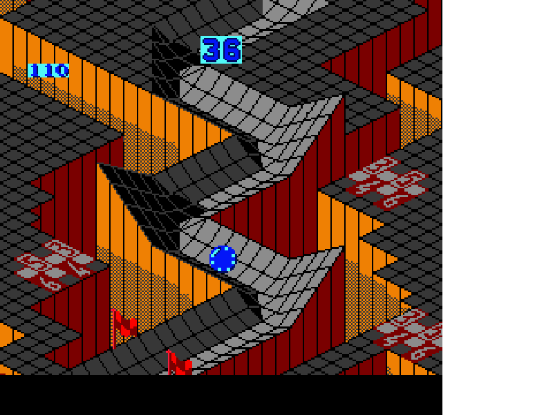 Marble Madness [US] nes 1989 Game Image