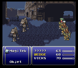 Final Fantasy VI – FF3 Retranslation  T+Eng 1.2b RPGONE (J) [JP] snes 1994 Game Image