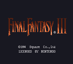Final Fantasy VI - FF3 Retranslation  T+Eng 1.2b RPGONE (J) [JP] Thumbnail