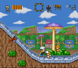 Go Go Ackman  T+Eng v1.0 Ackman (J) [JP] snes 1994 Game Image