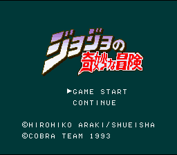 JoJo no Kimyou na Bouken  T+Eng v1.00 AGTP (J) [JP] Thumbnail