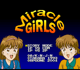 Miracle Girls  T+Eng v1.1 RPGONE (J) [JP] Thumbnail