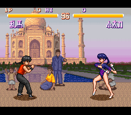 Ranma 1-2 – Chougi Ranbu Hen  T+Eng v1.10 Dynamic-Designs (J) [JP] snes 1994 Game Image
