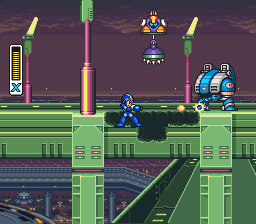 Rockman X   T+Eng v1.5 Her-Saki (J) (Rev 1) [JP] snes 1994 Game Image