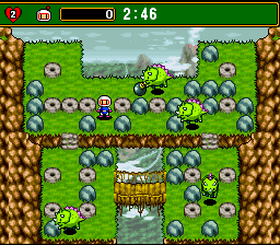 Super Bomberman 4  T+Eng v1.0 Svambo (J) [JP] snes 1996 Game Image
