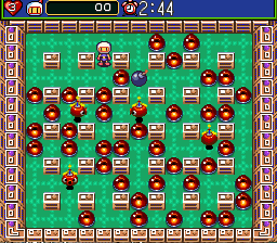 Super Bomberman 5  T-Eng beta Psyklax (J) [JP] snes 1997 Game Image