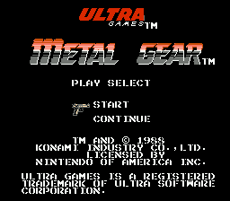 Metal Gear [US] Thumbnail