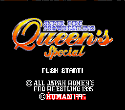 Super Fire Pro Wrestling - Queen's Special  T+Eng v1 Phil (J) [JP] Thumbnail