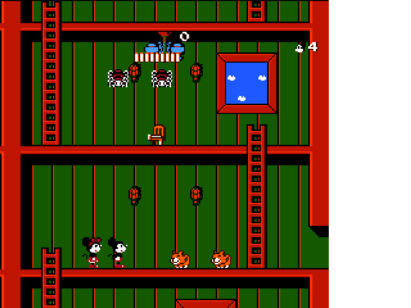 Mickey Mousecapade [US] nes 1988 Game Image