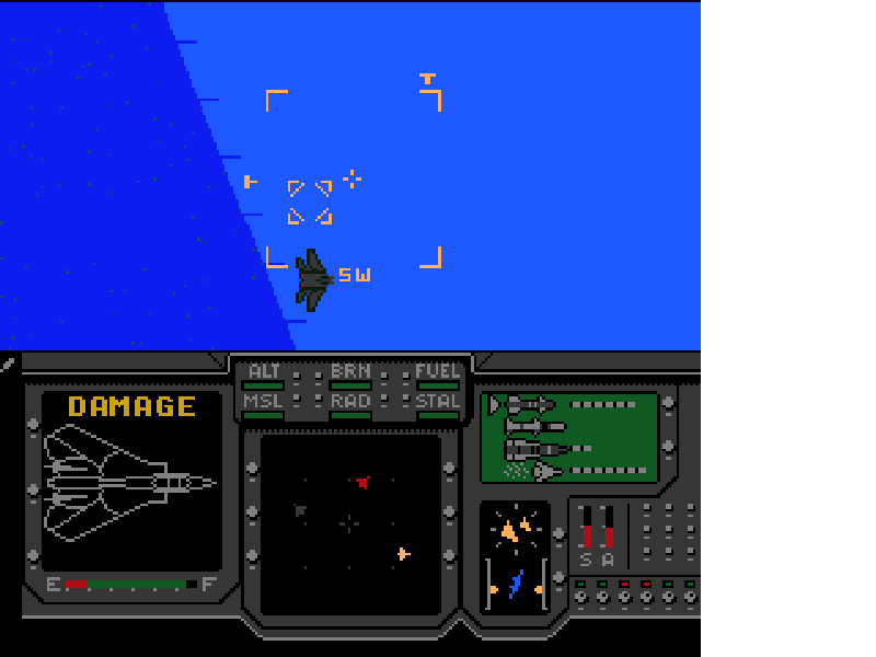 Aces – Iron Eagle III (Japan) [JP] nes 1992 Game Image
