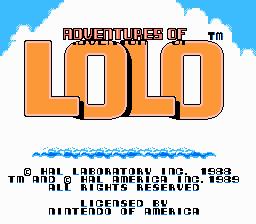 Adventures of Lolo (Japan) [JP] Thumbnail