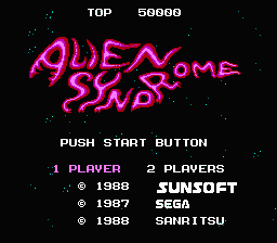 Alien Syndrome (Japan) [JP]