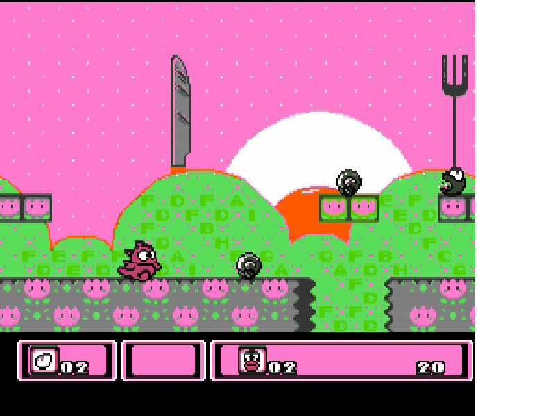 Asmik-kun Land (Japan) [JP] nes 1991 Game Image