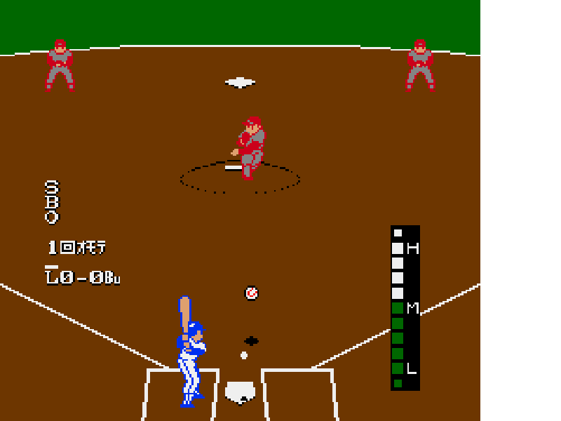 Baseball Fighter (Japan) [JP] nes 1991 Game Image
