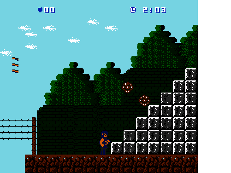 Batsu & Terry – Makyou no Tetsujin Race (Japan) [JP] nes 1987 Game Image