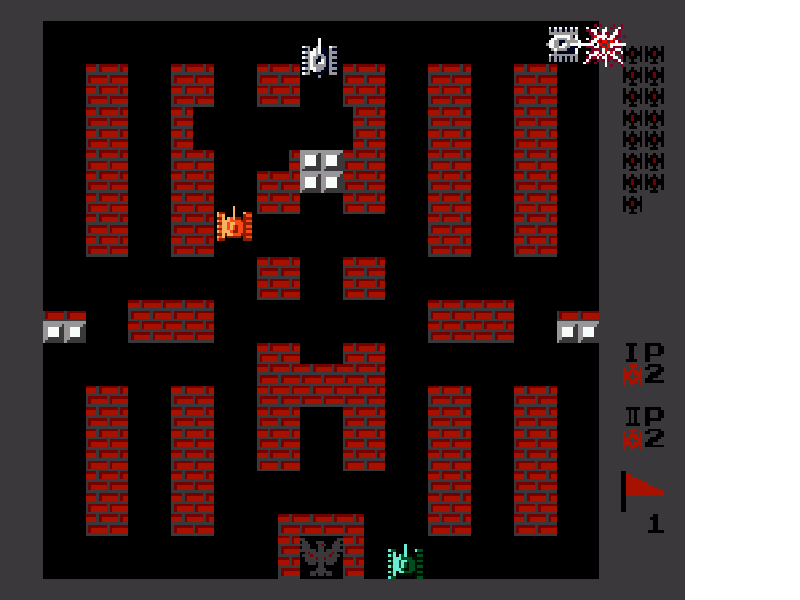 BattleCity (Japan) [JP] nes 1985 Game Image
