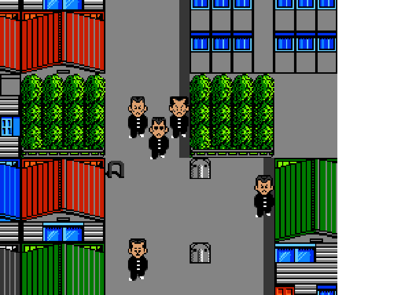 Be-Bop-Highschool – Koukousei Gokuraku Densetsu (Japan) [JP] nes 1988 Game Image