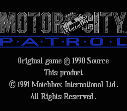 MotorCity Patrol [US] Thumbnail
