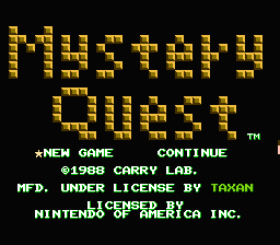 Mystery Quest [US] Thumbnail
