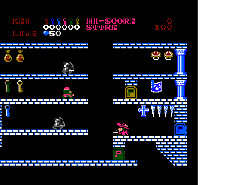 Castle Excellent (Japan) [JP] nes 1989 Game Image