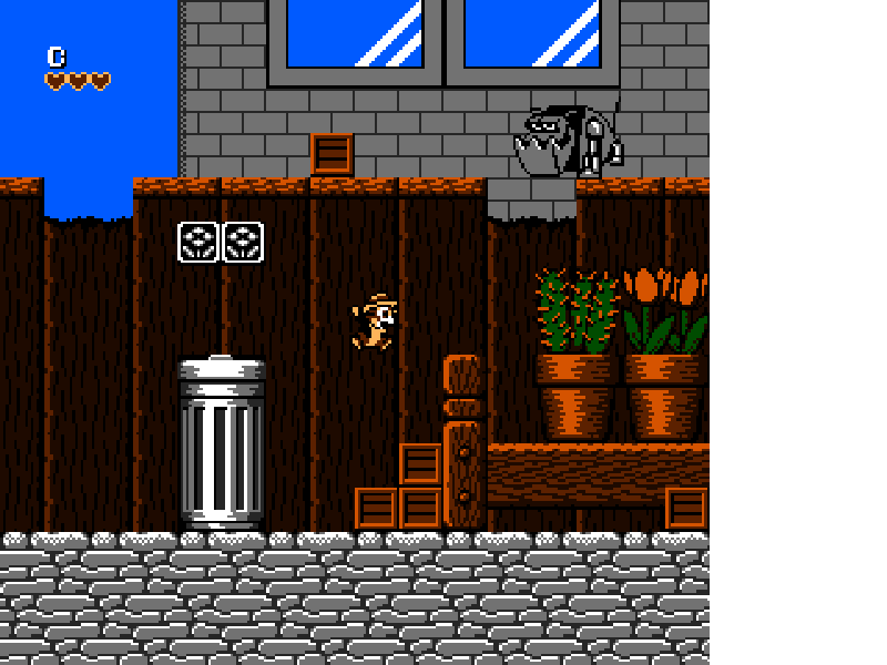 Chip to Dale no Daisakusen (Japan) [JP] nes 1990 Game Image