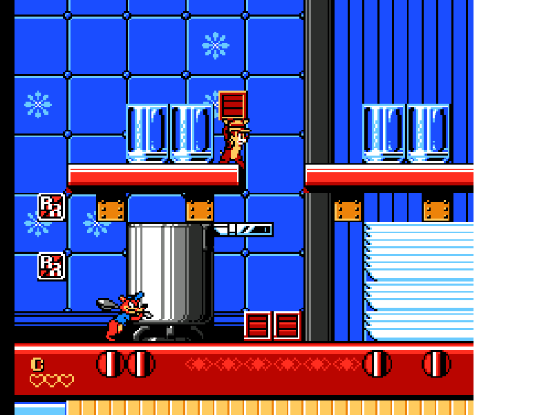 Chip to Dale no Daisakusen 2 (Japan) [JP] nes 1994 Game Image