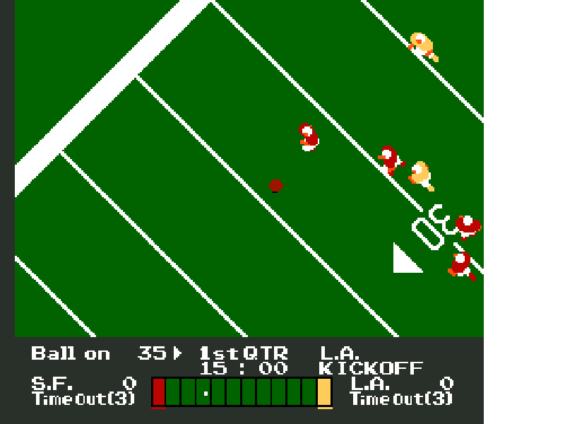 NES Play Action Football [US] nes 1990 Game Image