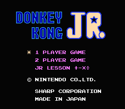 Donkey Kong Jr. + Jr. Lesson (Japan) [JP]