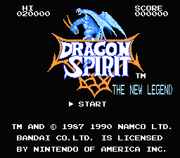 Dragon Spirit - Aratanaru Densetsu (Japan) [JP] Thumbnail