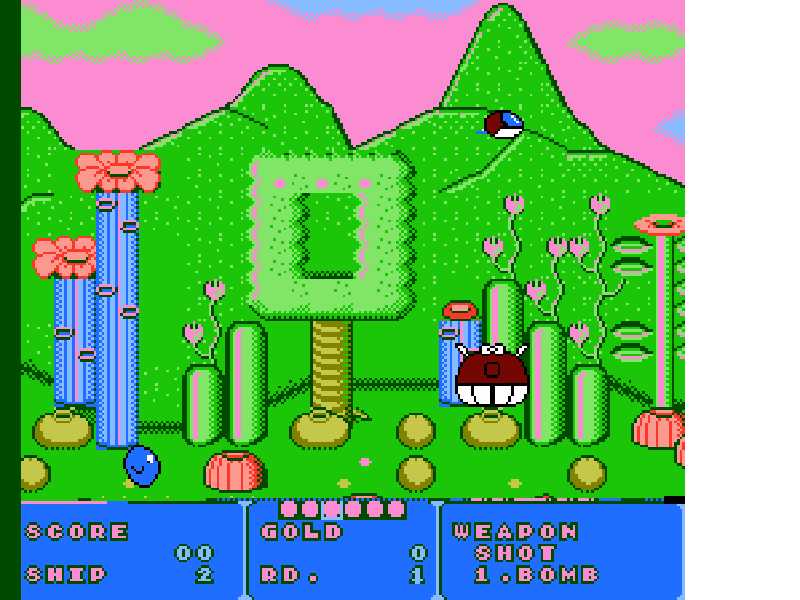 Fantasy Zone (Japan) (Sunsoft) [JP] nes 1989 Game Image
