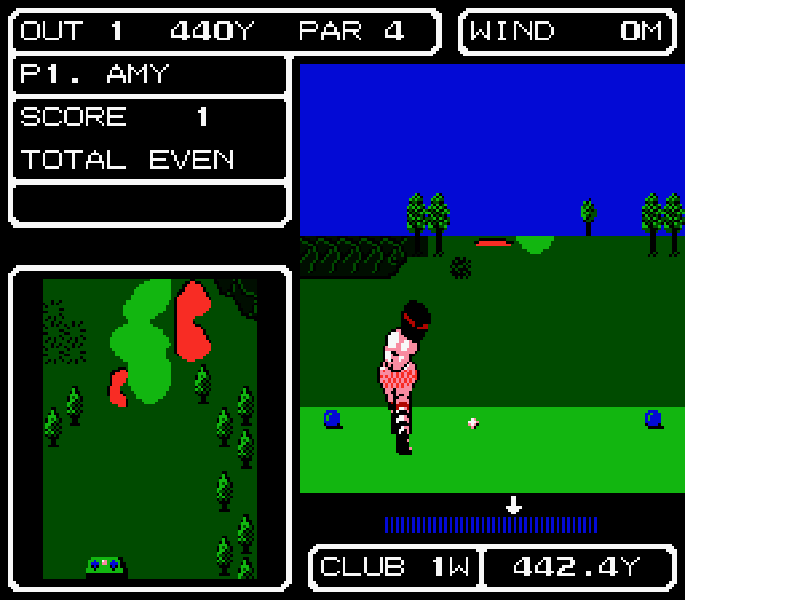 Fighting Golf (Japan) [JP] nes 1988 Game Image