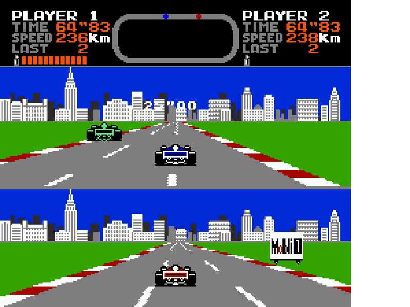Final Lap (Japan) [JP] nes 1988 Game Image